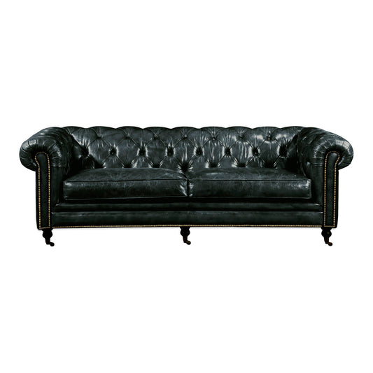 Birmingham - Sofa - Black Leather