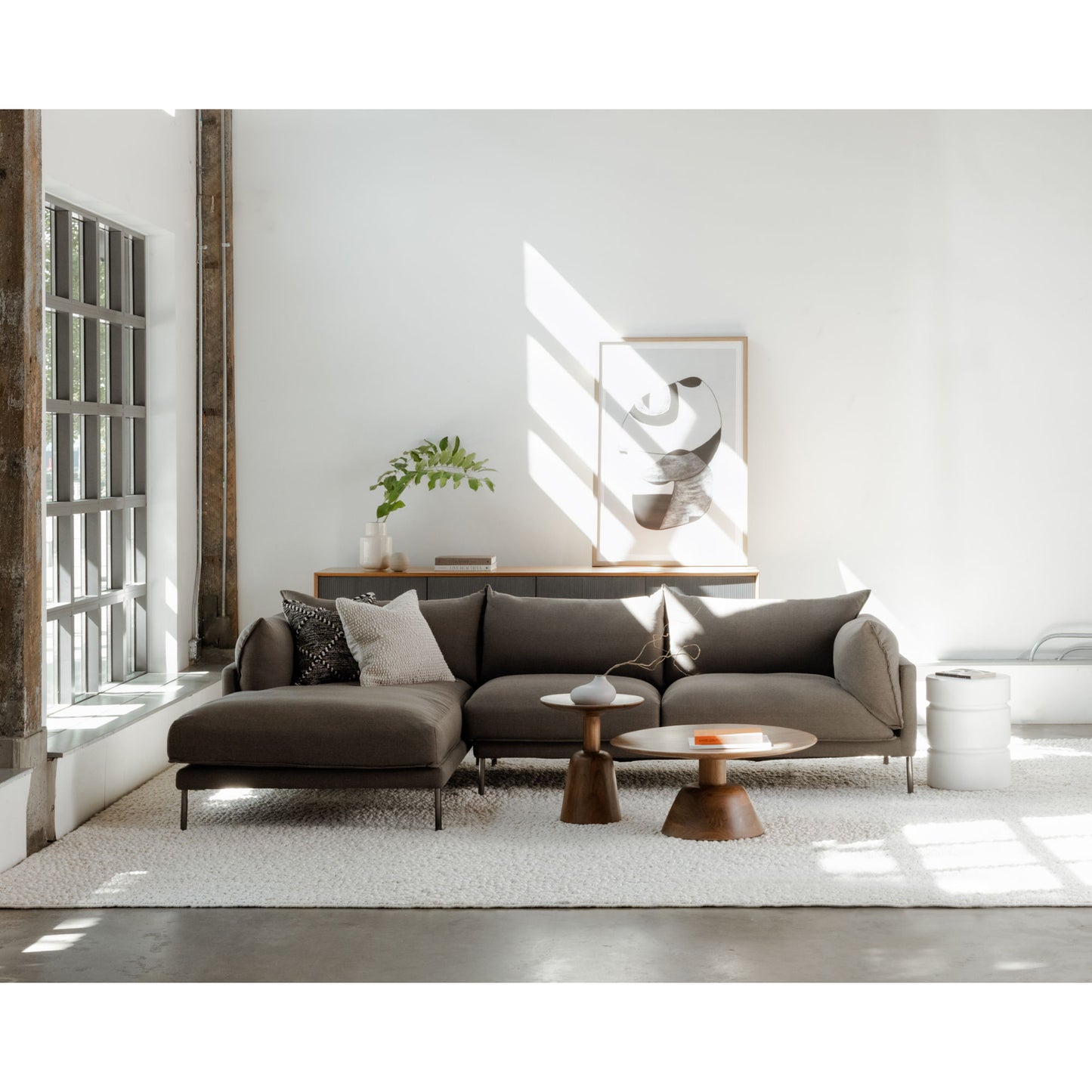 Nels - Coffee Table - Dark Brown