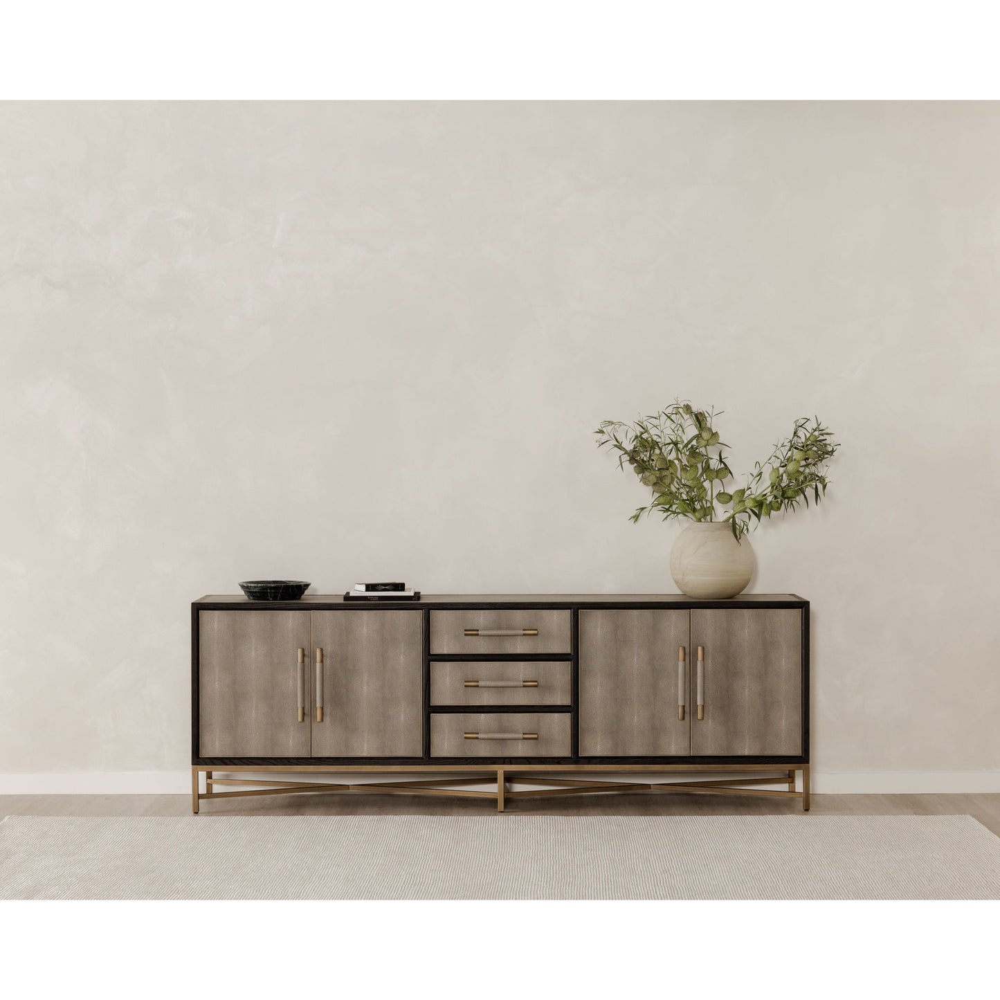 Mako - Large Sideboard - Dark Gray