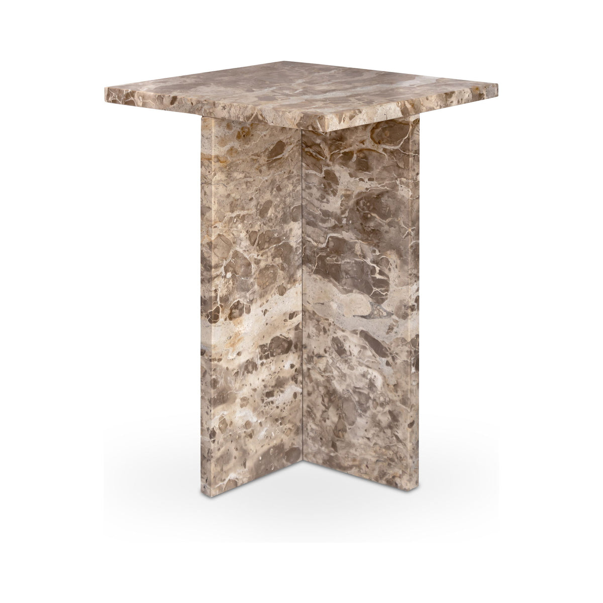 Blair - Accent Table Panther Marble - Beige