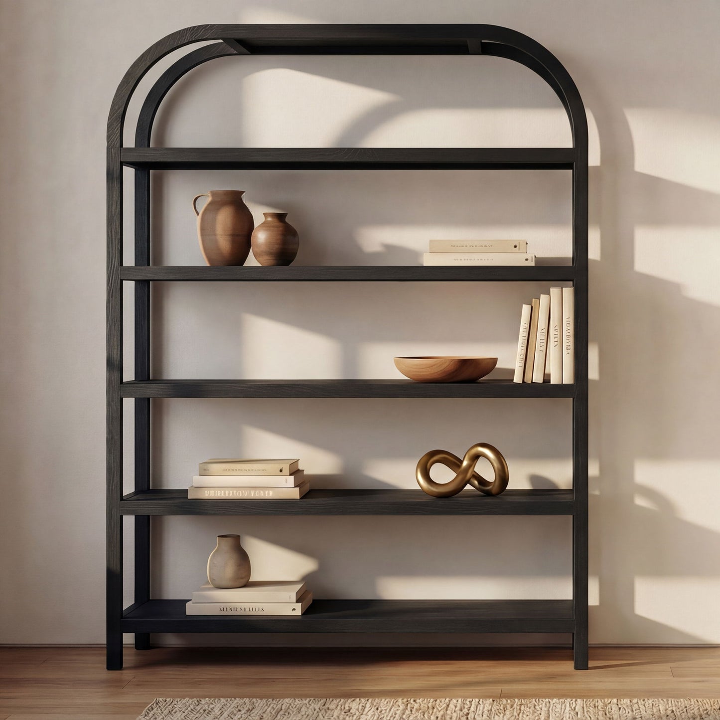 Eero - Bookcase Large - Black