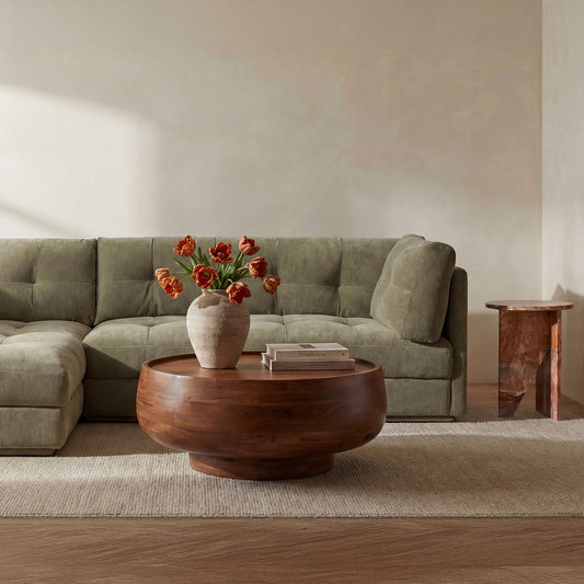 Wade - Storage Coffee Table - Natural