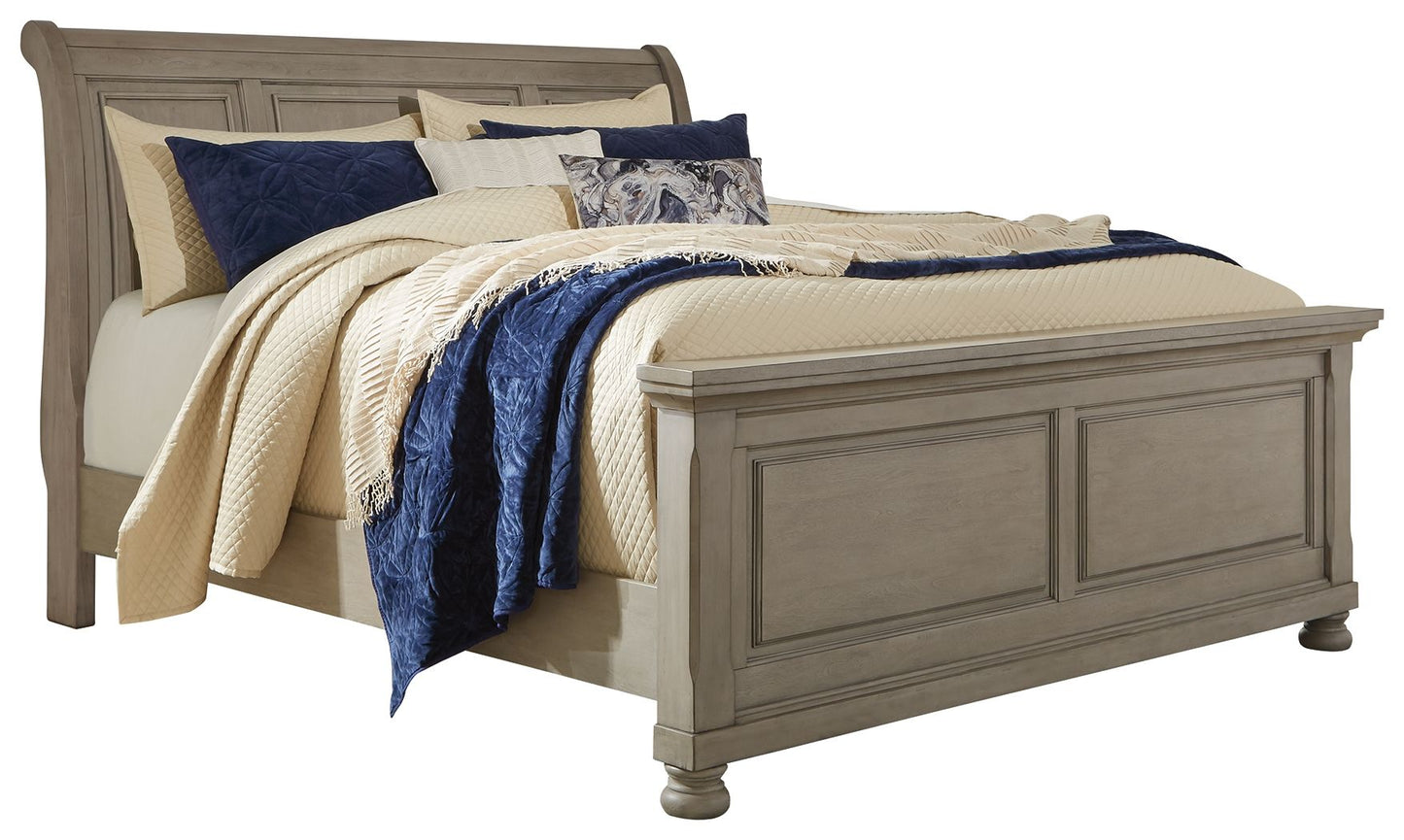 Lettner - Sleigh Bed Set