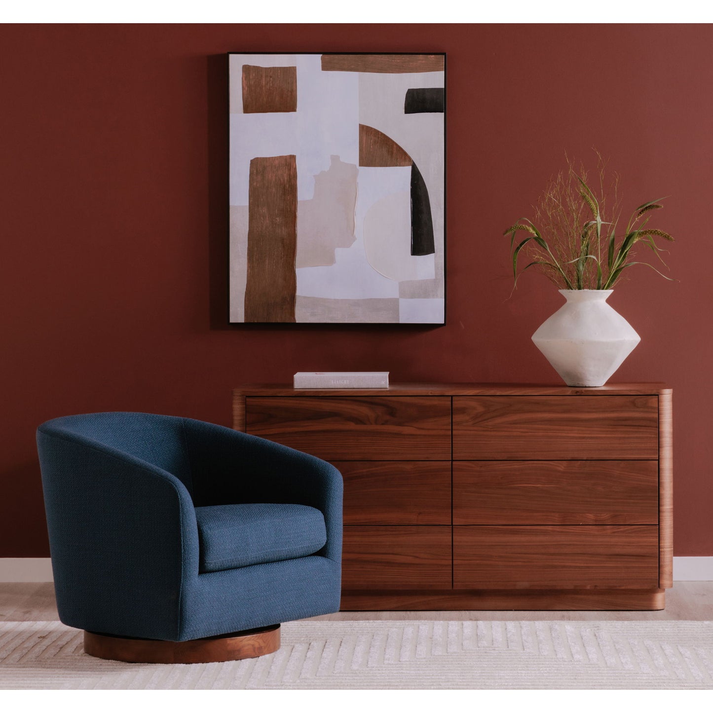 Round Off - Dresser - Dark Brown