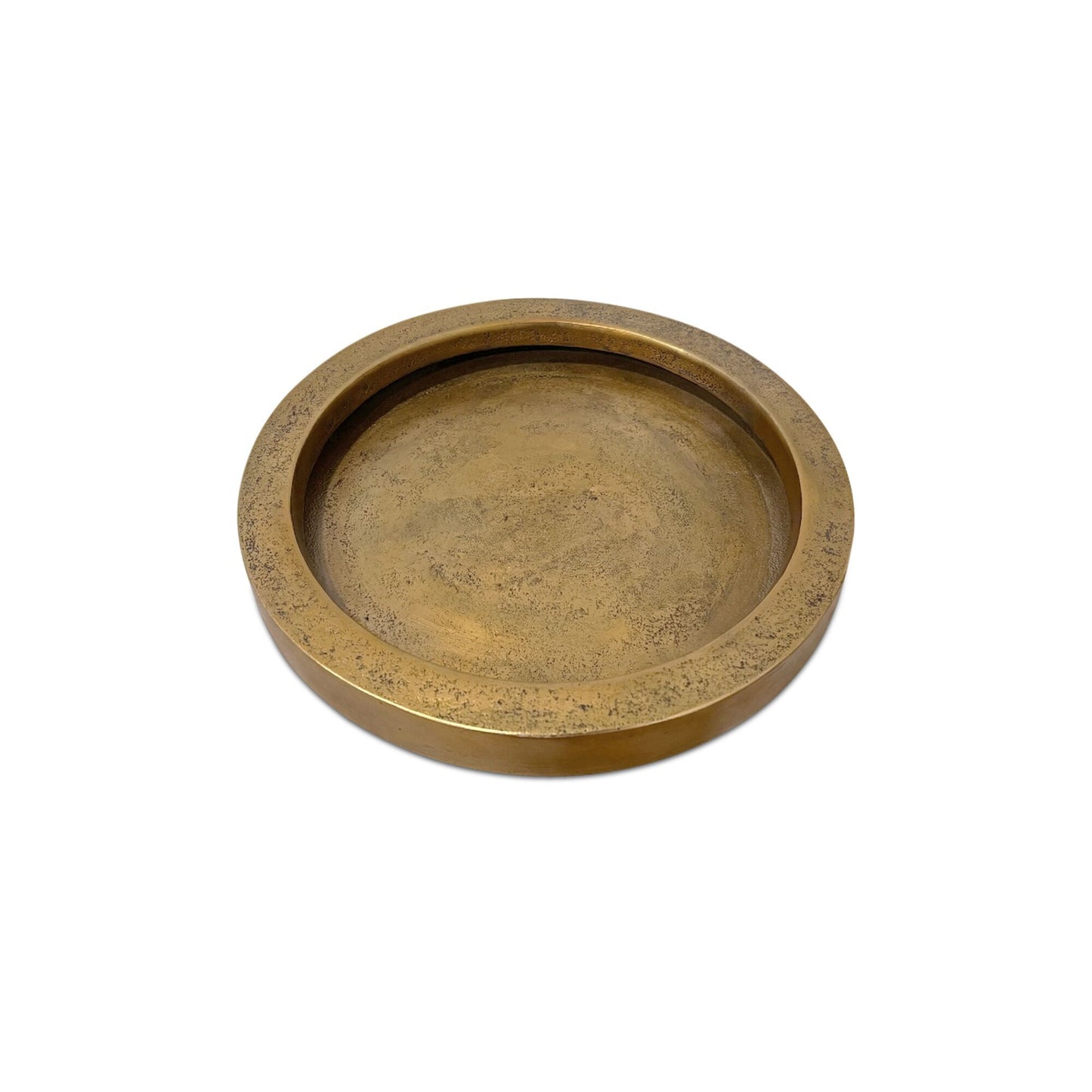 Abel - Cast Aluminum Catchall - Aged Brass