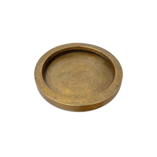 Abel - Cast Aluminum Catchall - Aged Brass