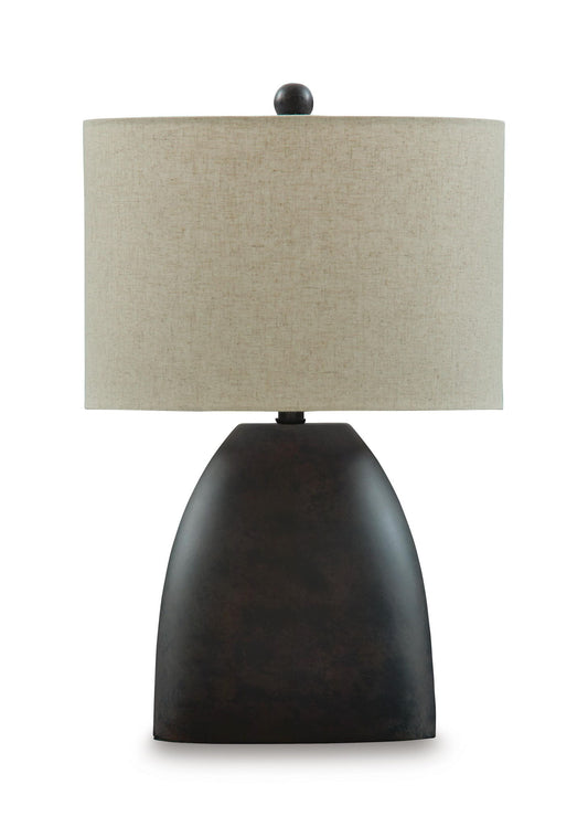 Sethmore - Terracotta Table Lamp - Antique Black