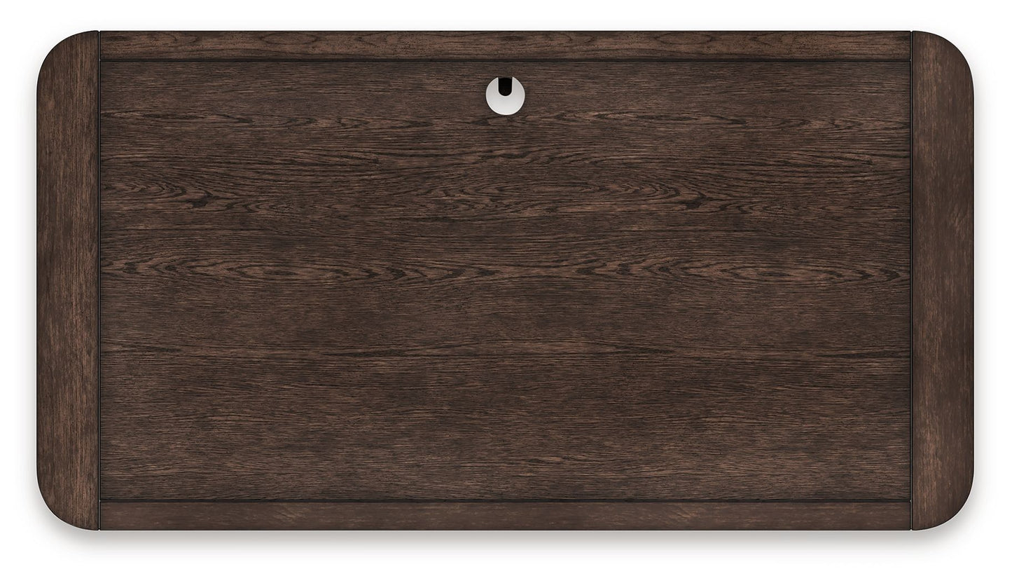 Breckington - Dark Brown - Home Office Desk