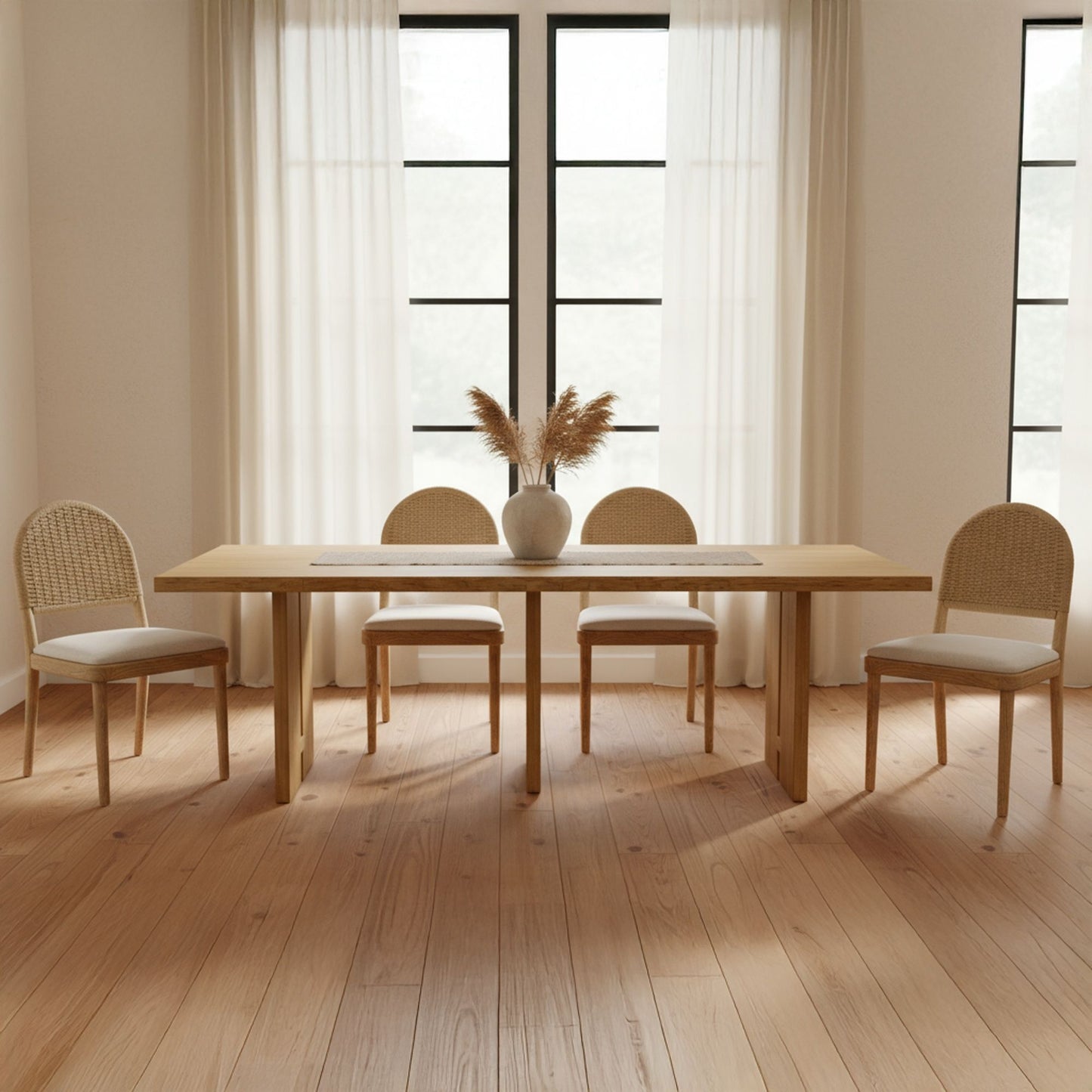 Tessa - Dining Table - Natural