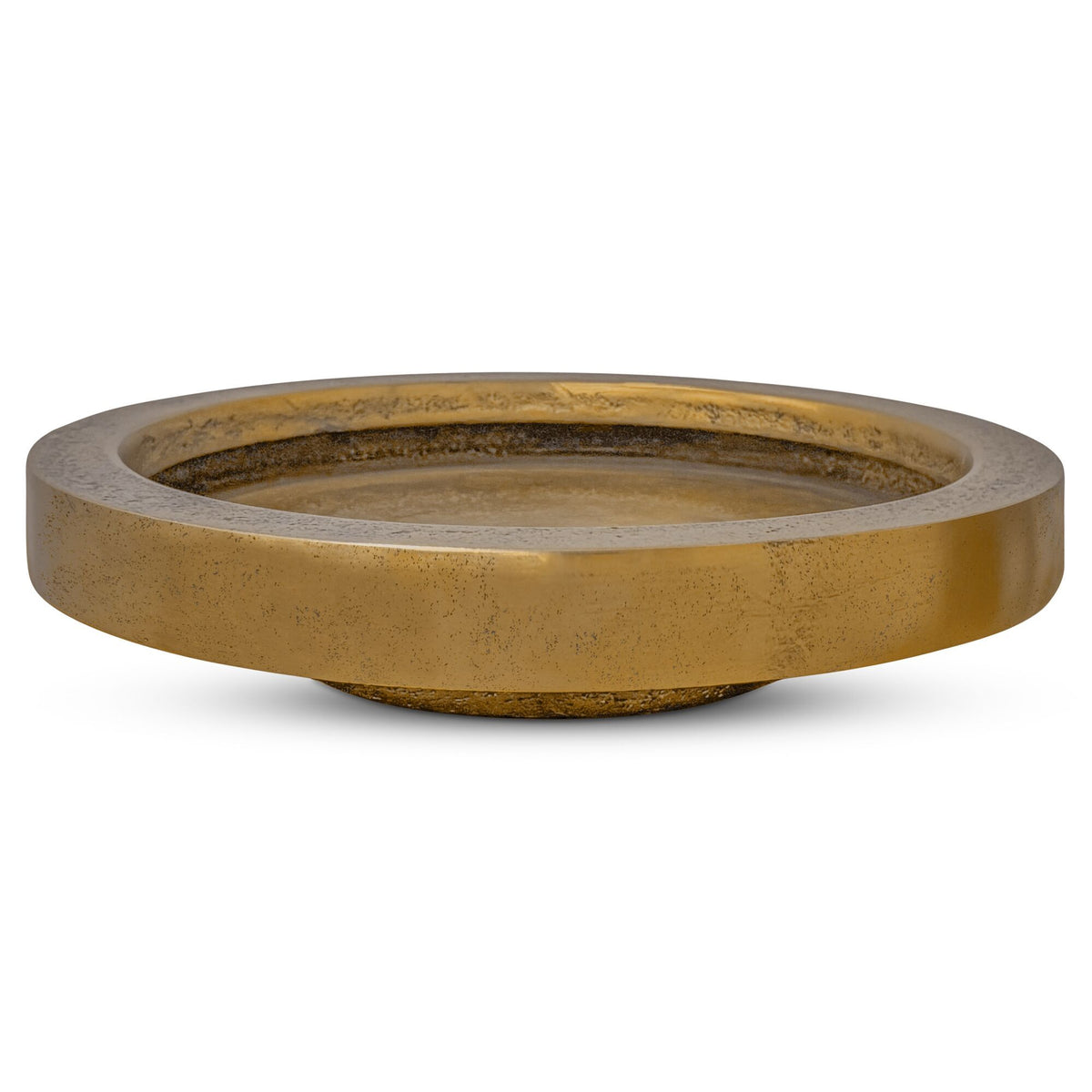 Abel - Cast Aluminum Catchall - Aged Brass