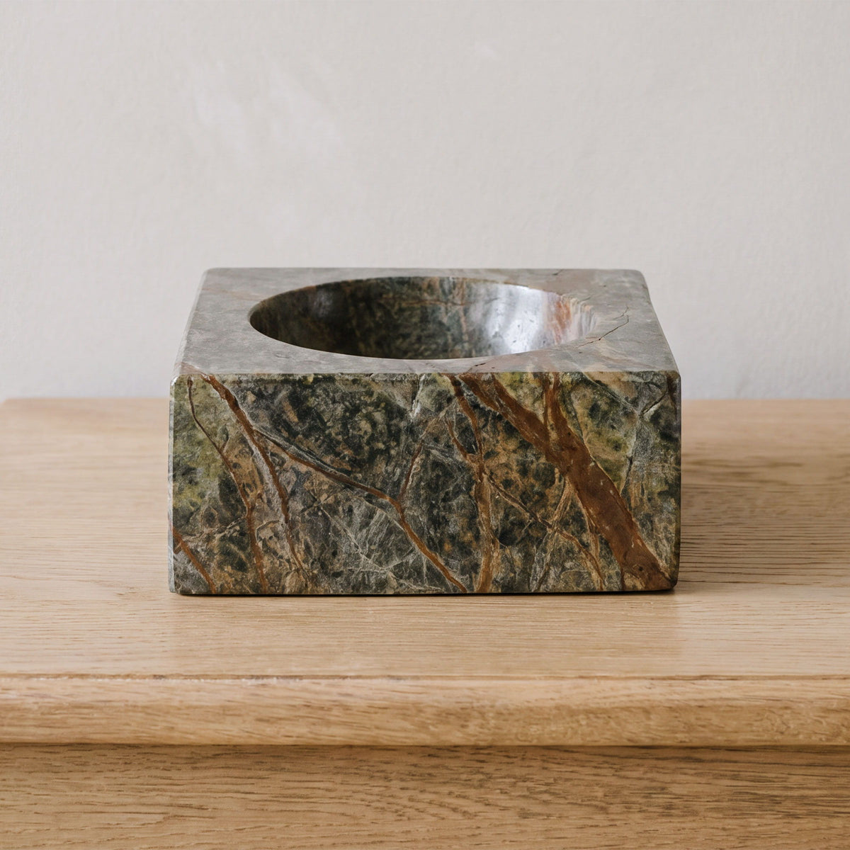 Apollo - Marble Catchall - Rainforest Green