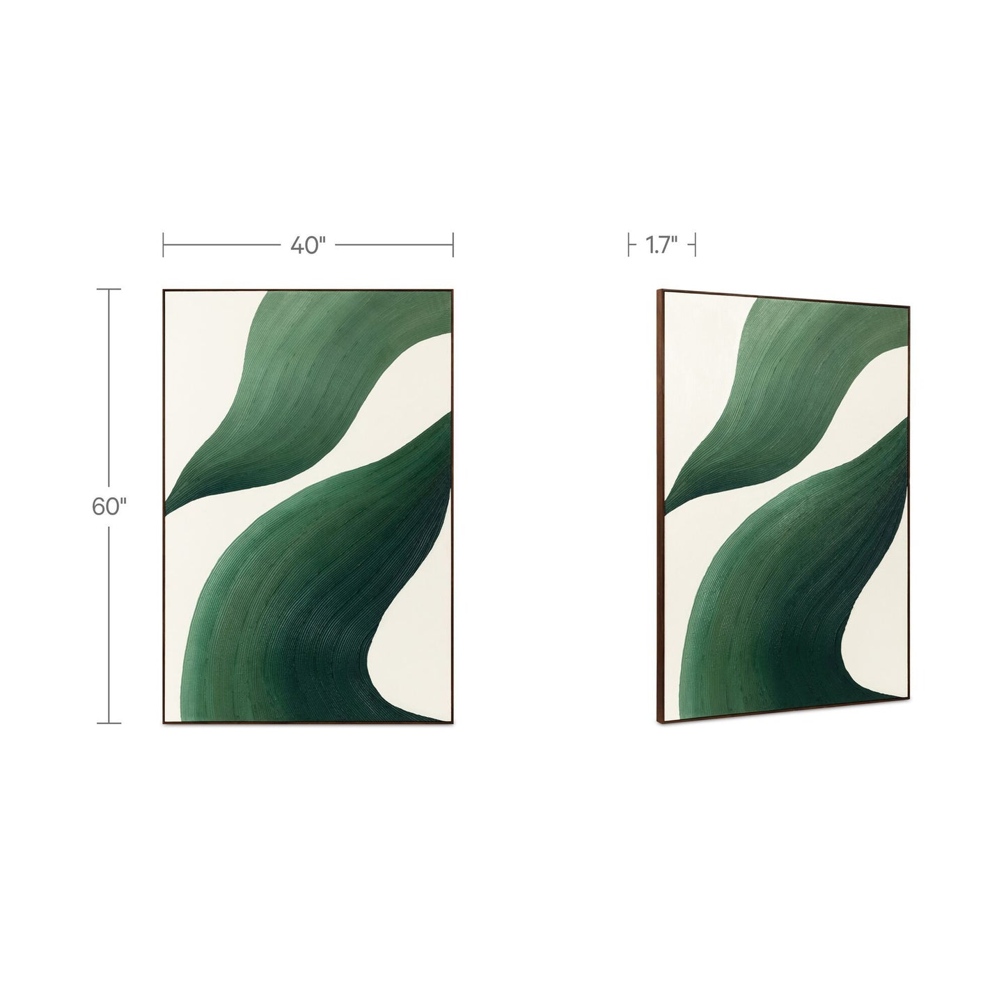 Drift - Framed Painting - Multicolor