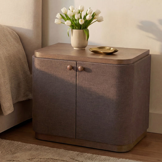 Simone - Nightstand - Brown