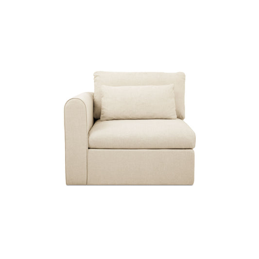 Swift - Left Arm Facing Chair - Light Beige