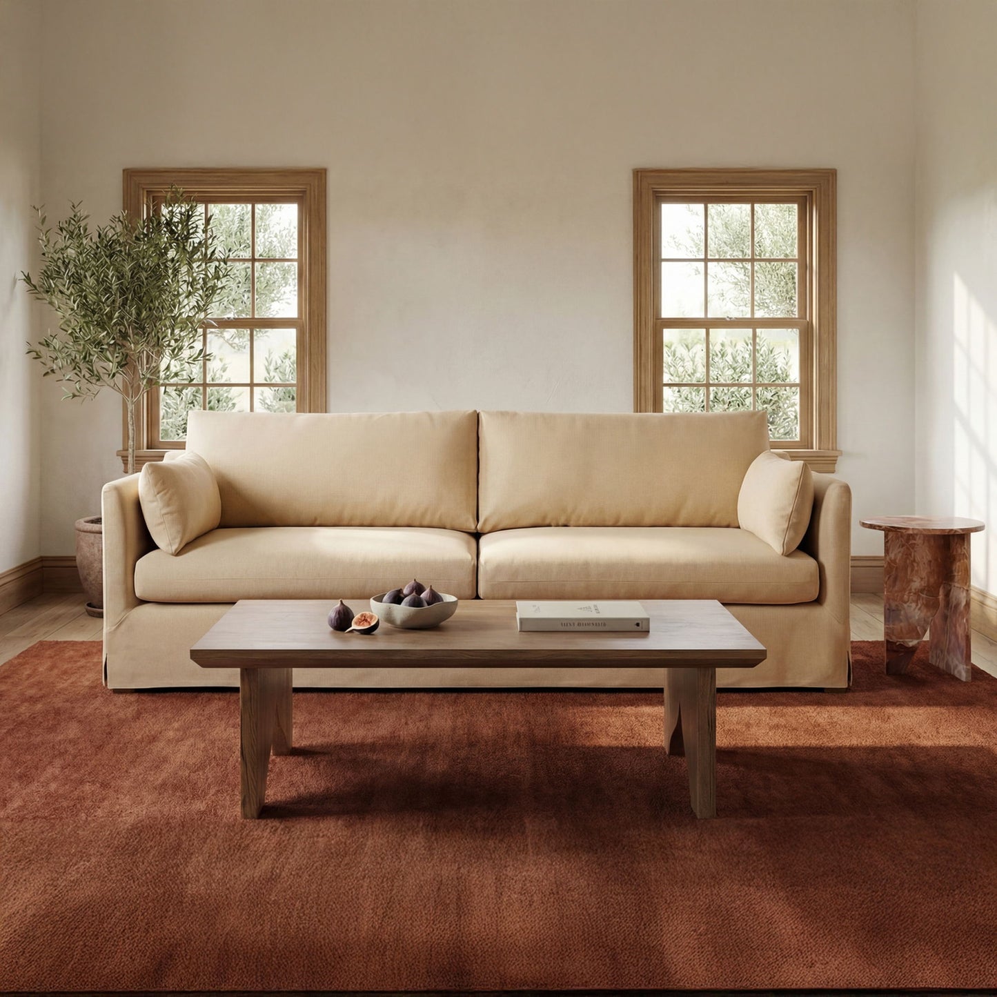 Lake - Coffee Table - Brown