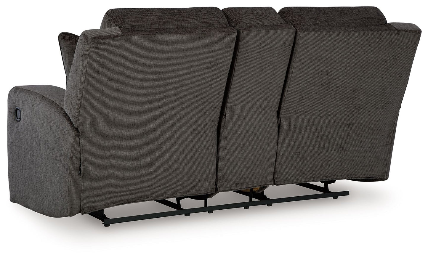 Kanlow - Dusk - Dbl Reclining Loveseat With Console - Fabric