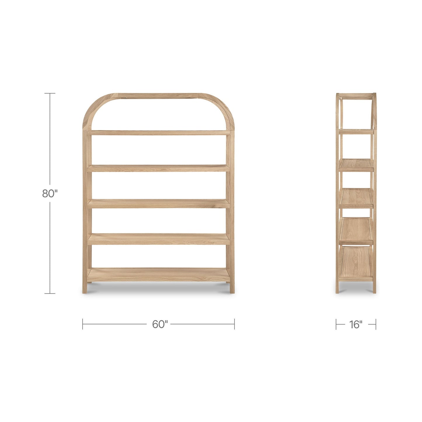 Eero - Bookcase Large - Natural