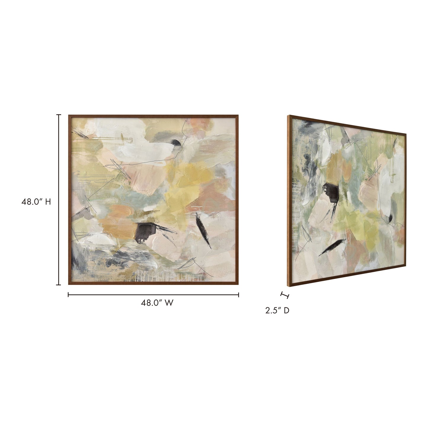 Serendipity - Framed Painting - Canvas