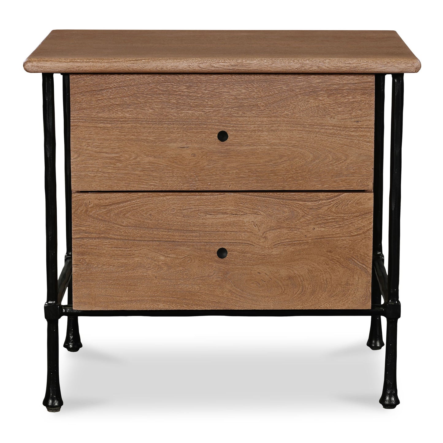 Rene - Accent Nightstand - Light Brown