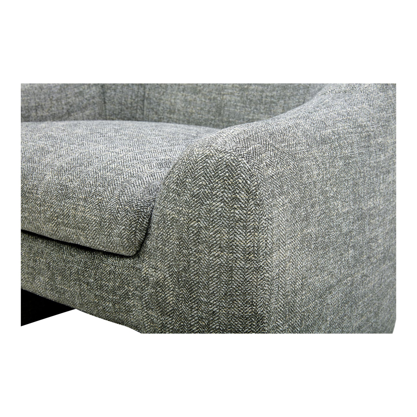 Kenzie - Fabric Accent Chair - Slated Moss
