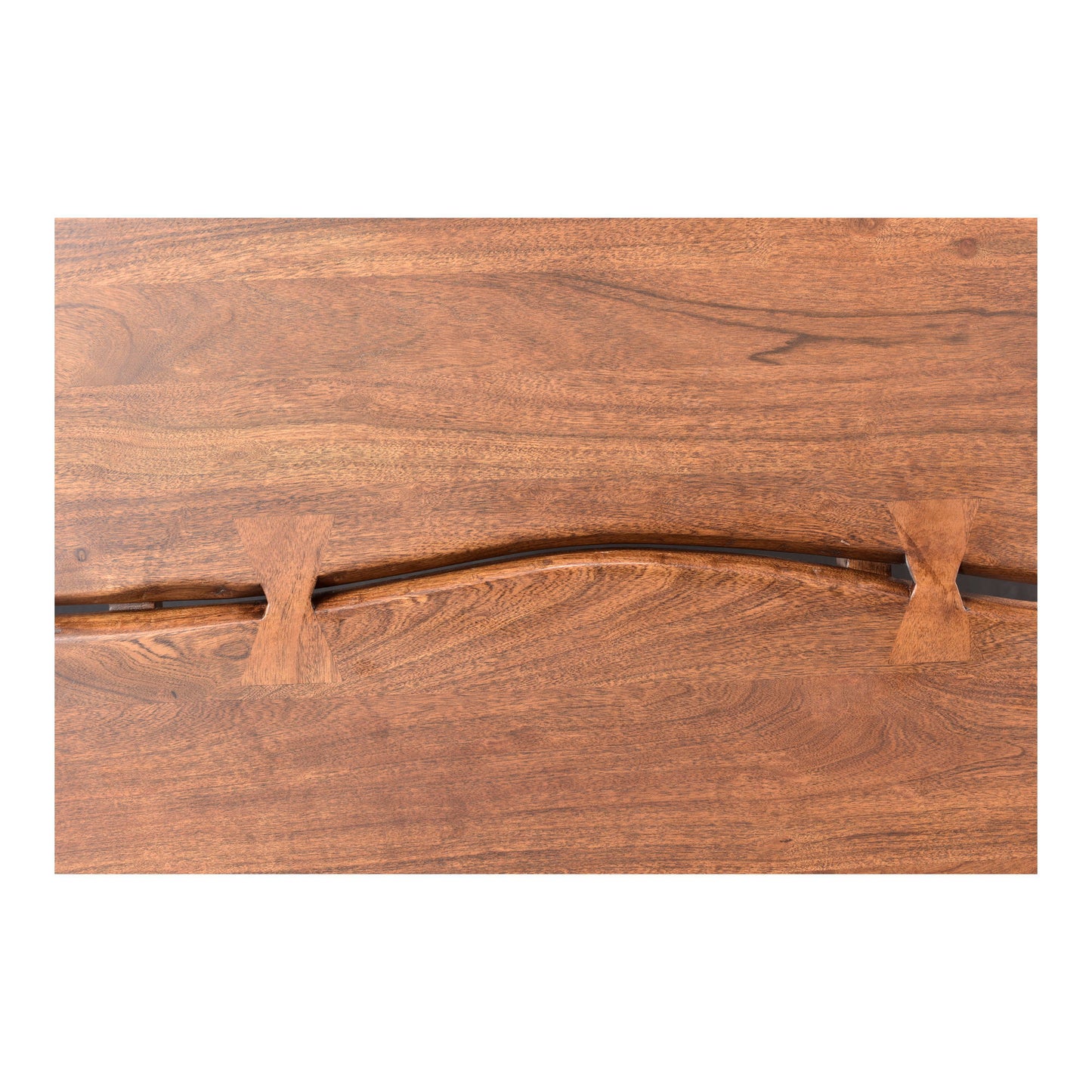 Madagascar - Queen Platform Bed - Light Brown