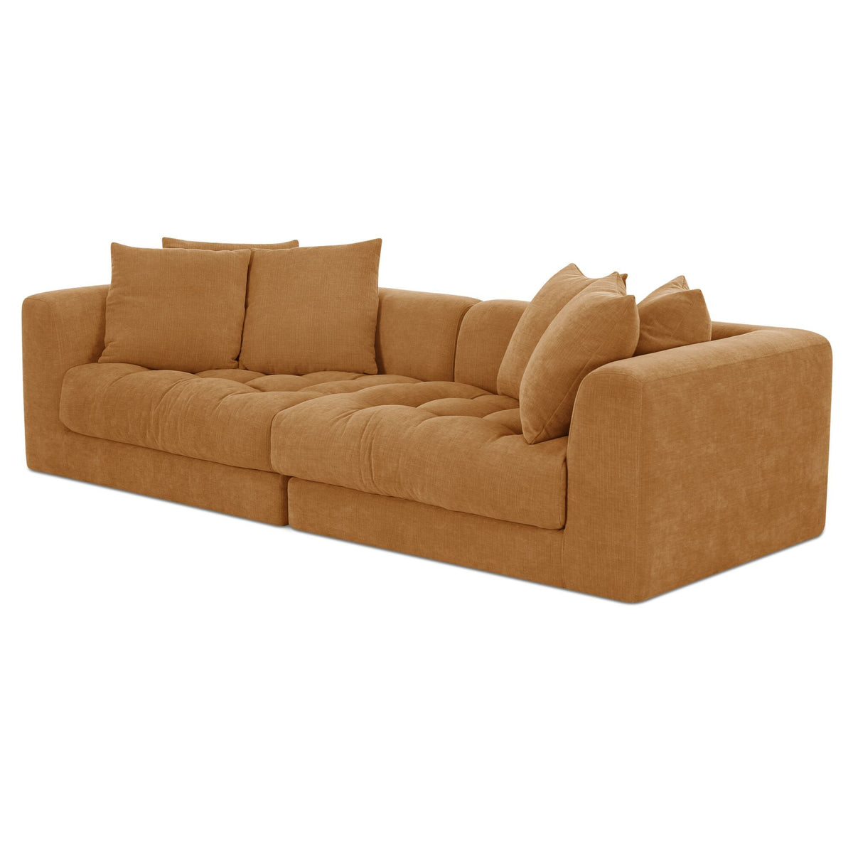 Davie - Modular Sofa - Golden Yellow