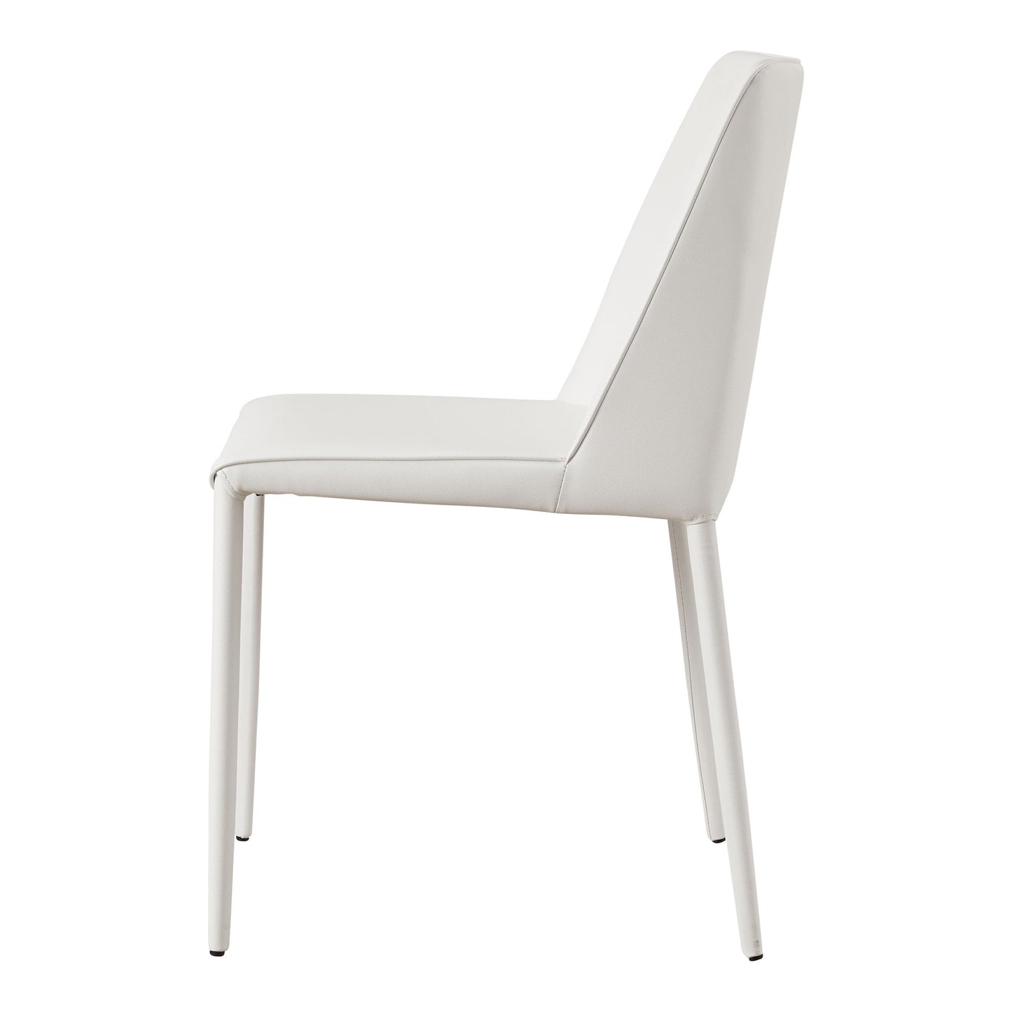 Nora - Vegan Leather Dining Chair (Set of 2) - White