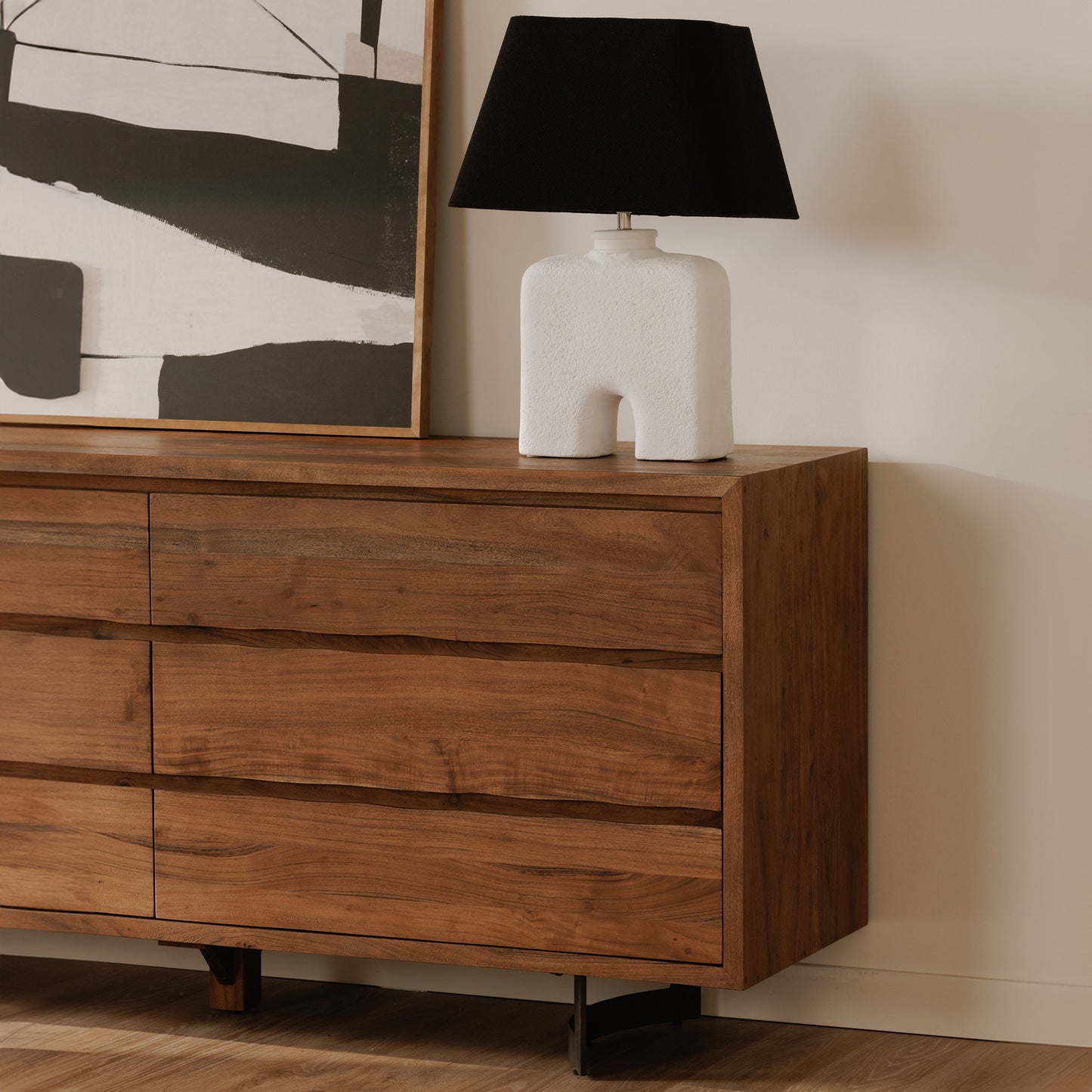 Bent - Dresser - Natural Stain