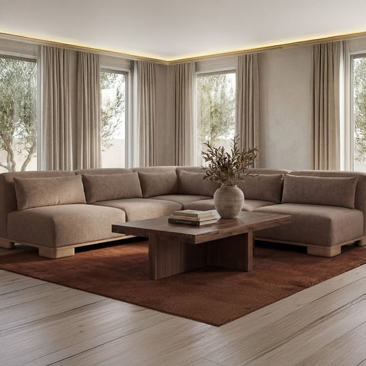 Folke - Coffee Table - Walnut / Brown