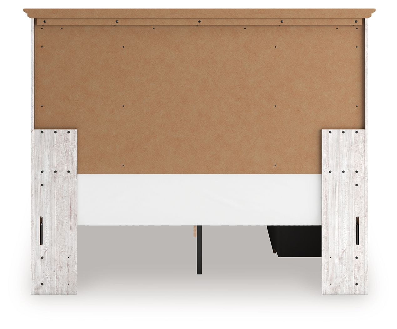 Makidern - Panel Storage Bed With Under Bed Storage Unit