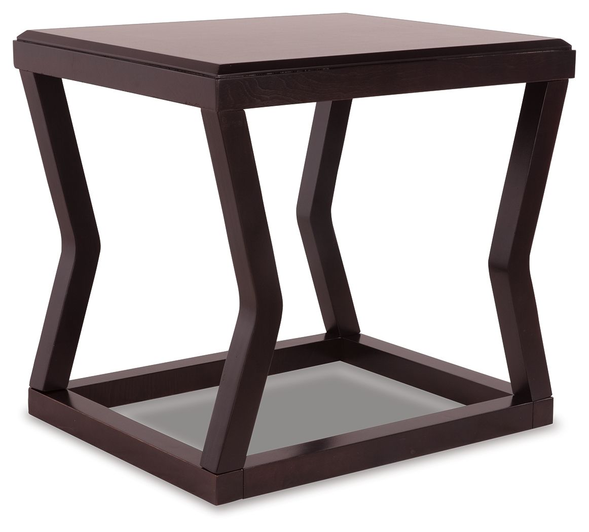 Kelton - Espresso - Rectangular End Table