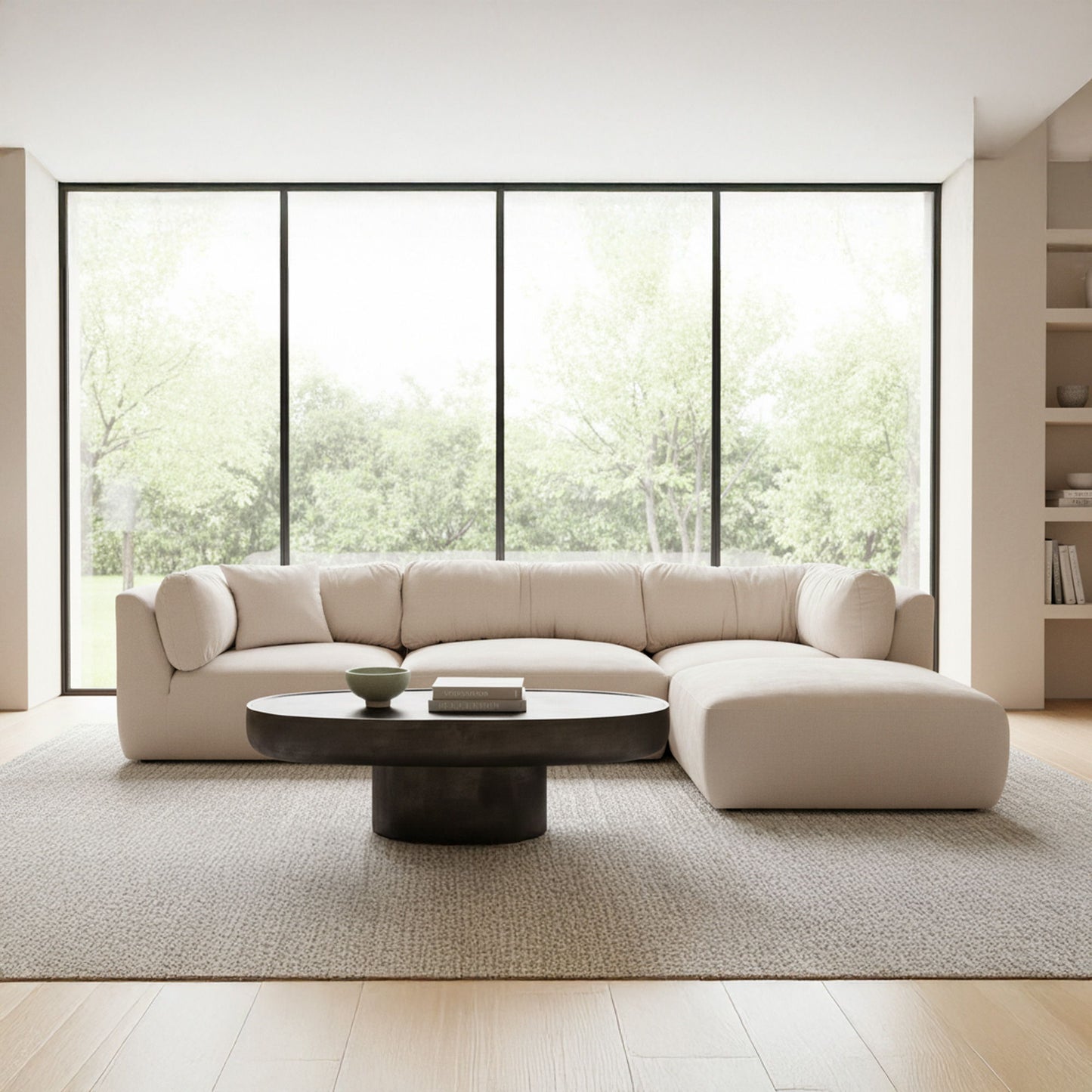 Matina - Ottoman - Oatmeal