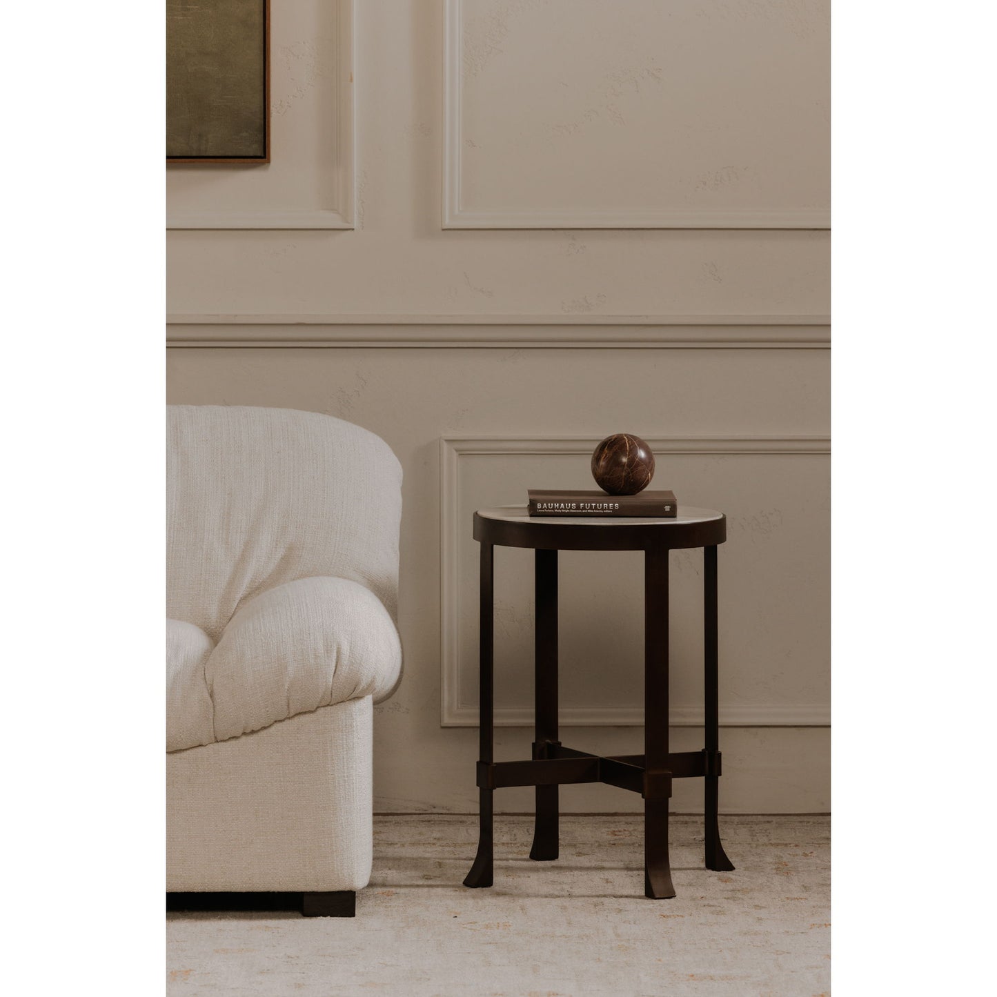 Holli - Side Table - White