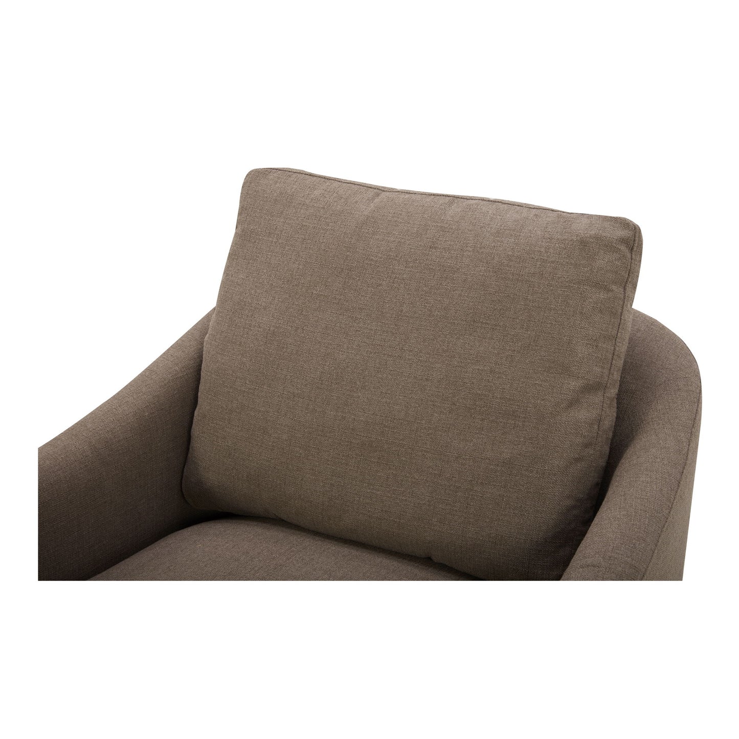 Linden - Swivel Chair - Soft Taupe / Tan