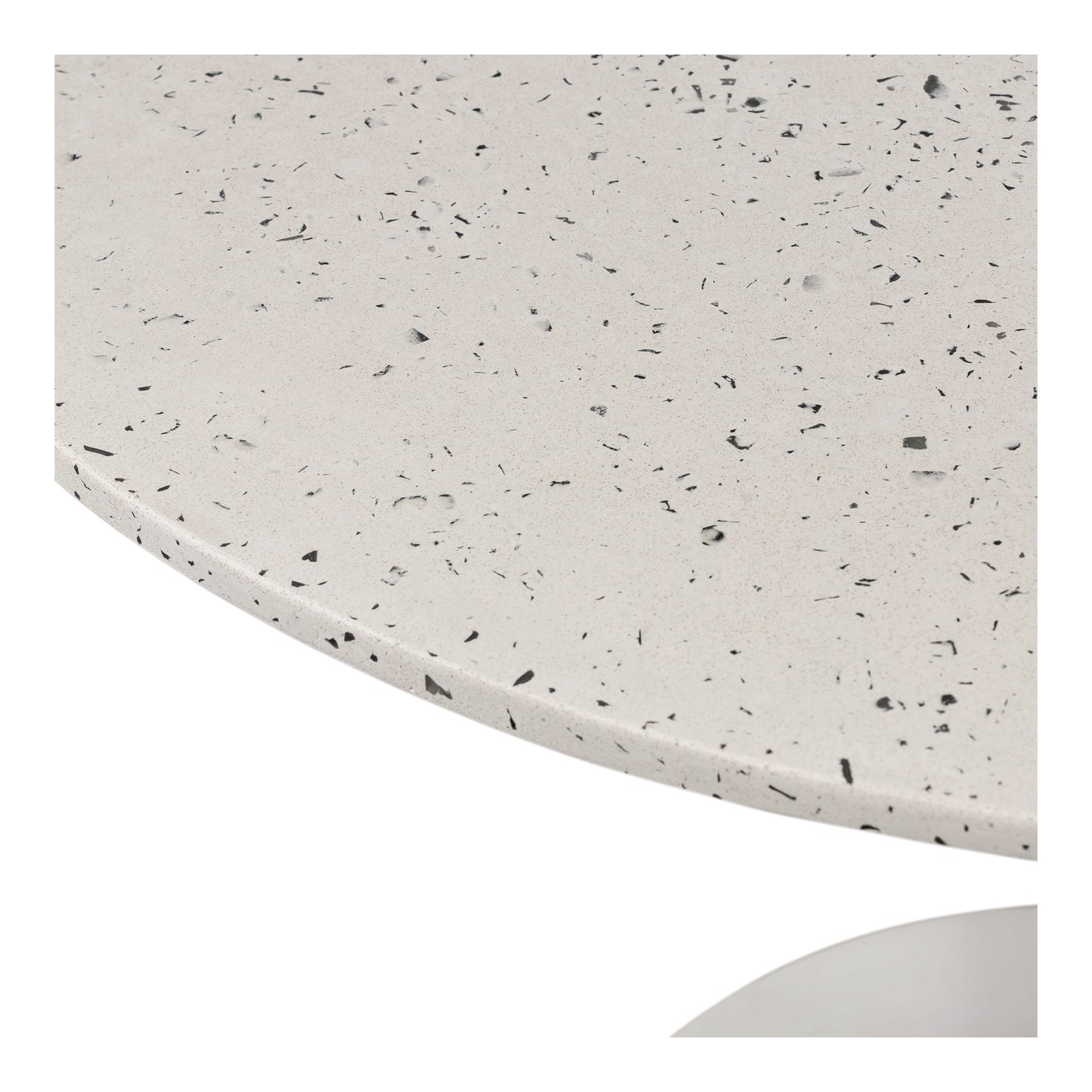 Tuli - Cafe Table - Pearl Silver