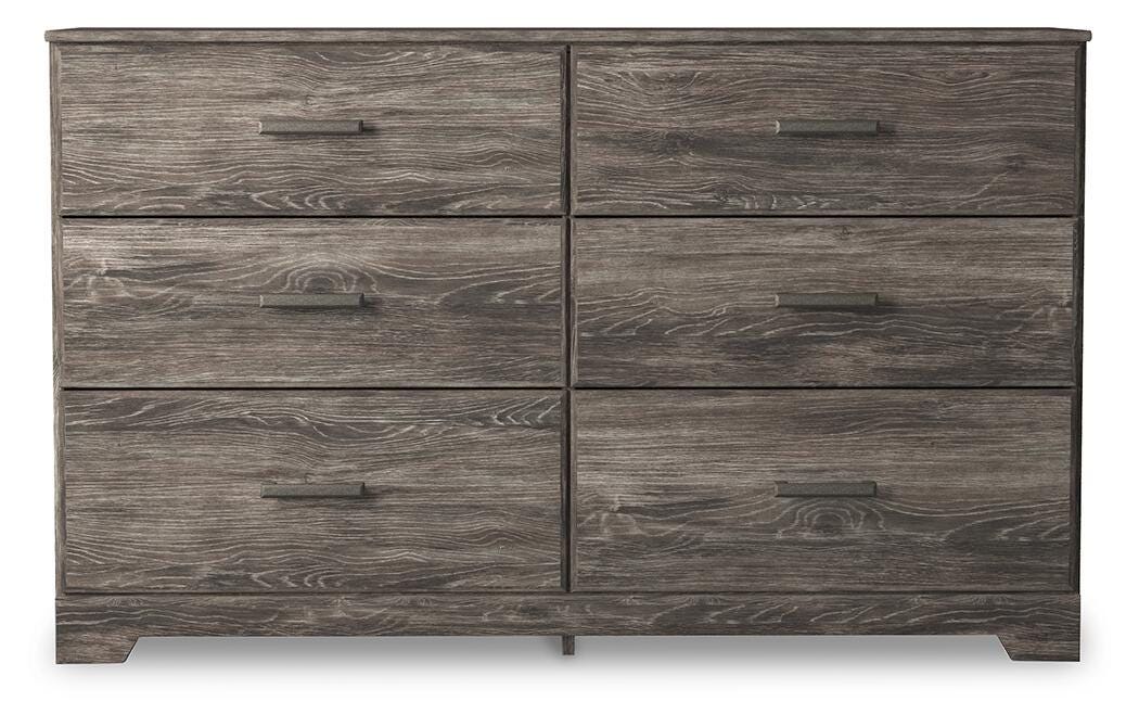 Ralinksi - Six Drawer Dresser - Gray - Wood