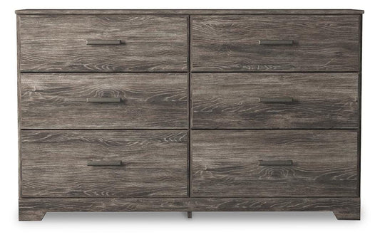 Ralinksi - Six Drawer Dresser - Gray - Wood