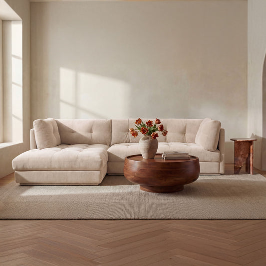 Mischa - Sectional - Light Beige