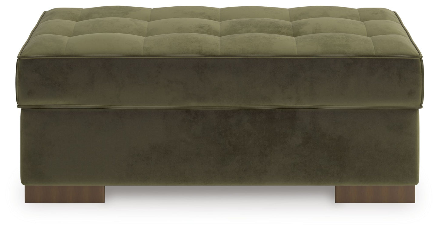 Caspian-Town - Olive - Oversized Accent Ottoman