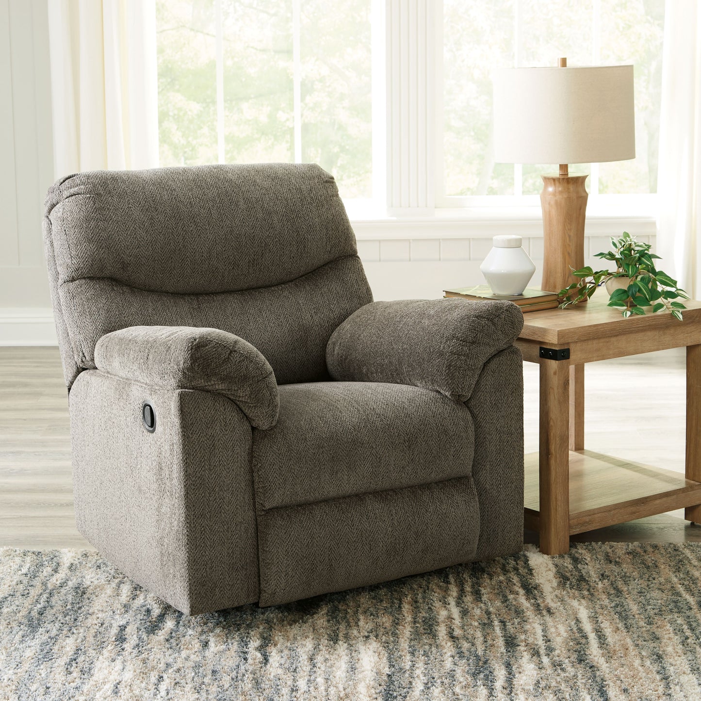 Alphons - Putty - Rocker Recliner - Fabric