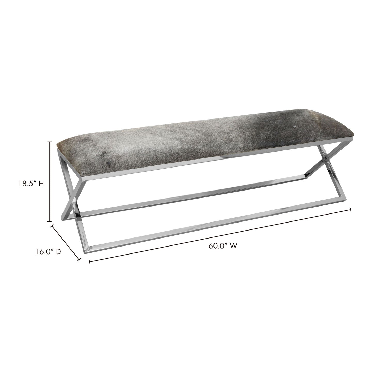 Rossi - Bench - Gray