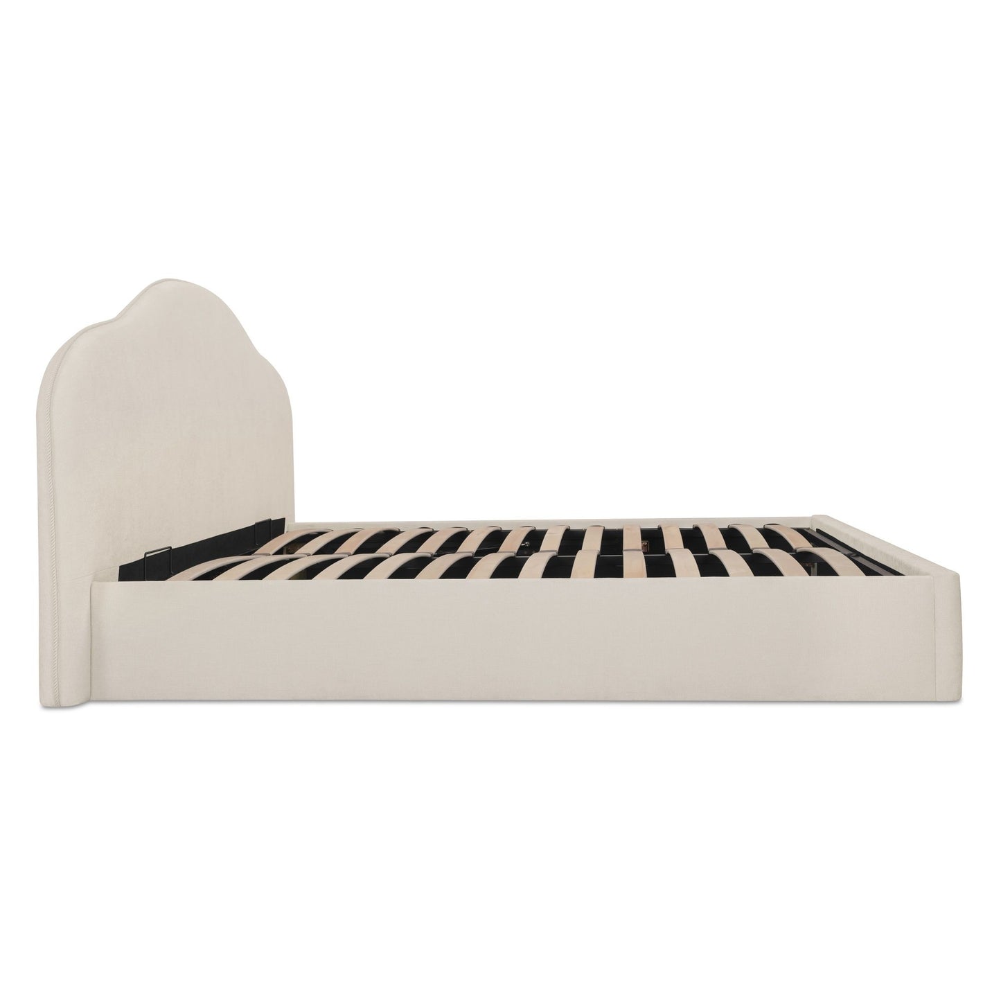 Maggie - Queen Storage Bed - Cream