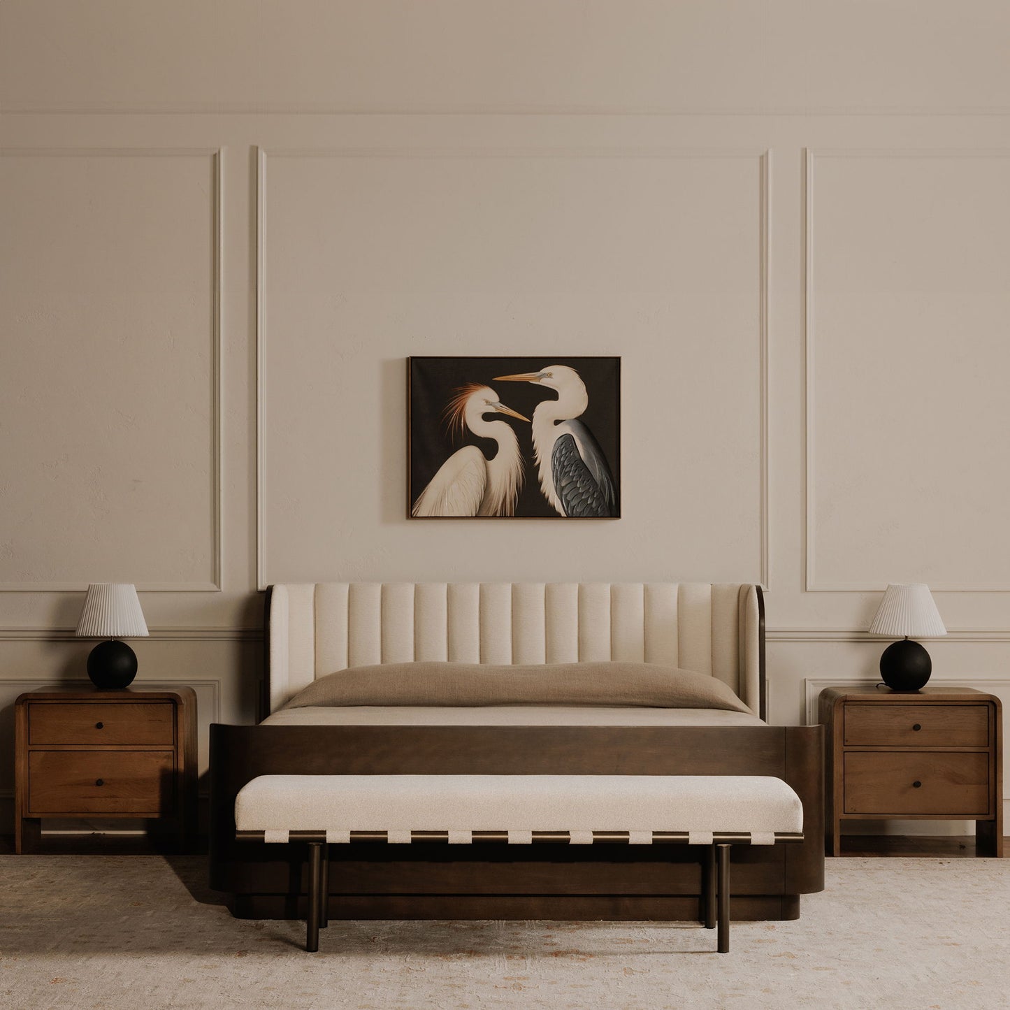 Carson - Dining Bench - Beige
