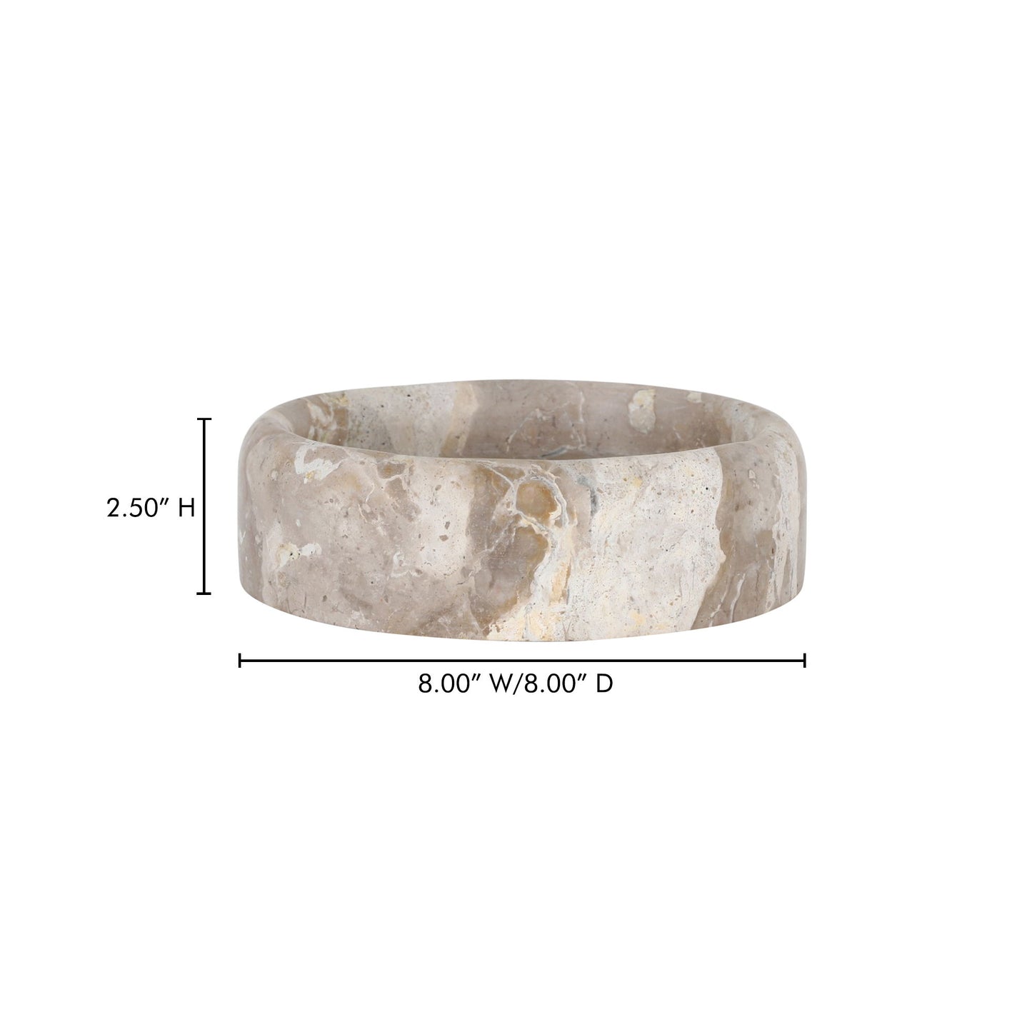 Anais - Catchall - Beige Marble