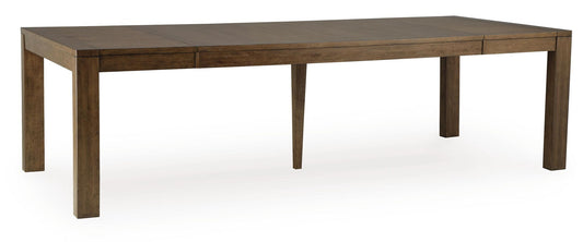 Marxmore - Rectangular Dining Room Butterfly Extension Table - Brown