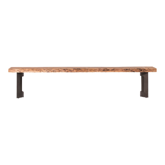 Bent - Small Bench - Natural Stain