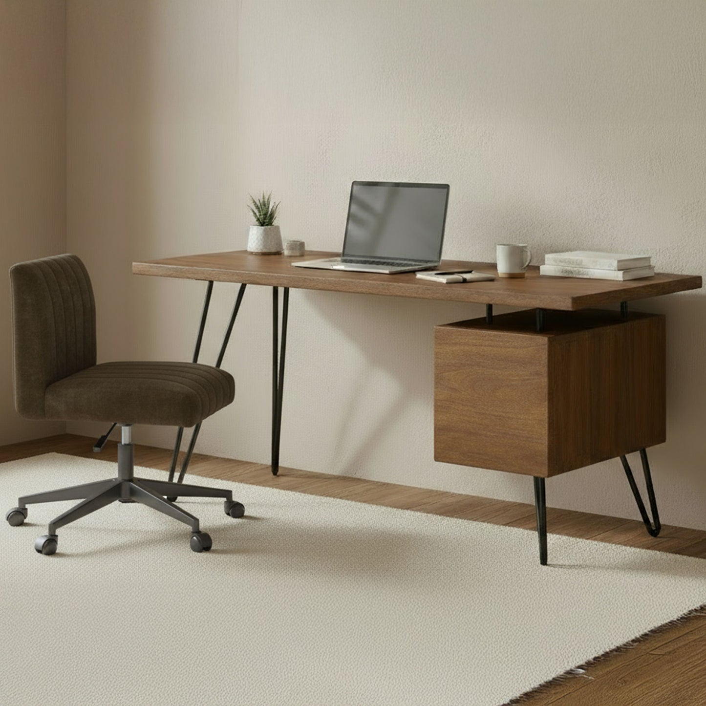 Sally - Office Chair - Cedar Green