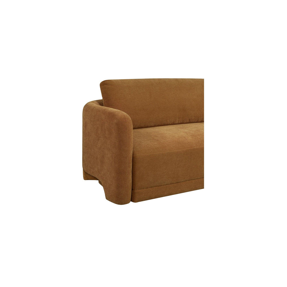 Emmy - Sectional Right - Ginger / Brown