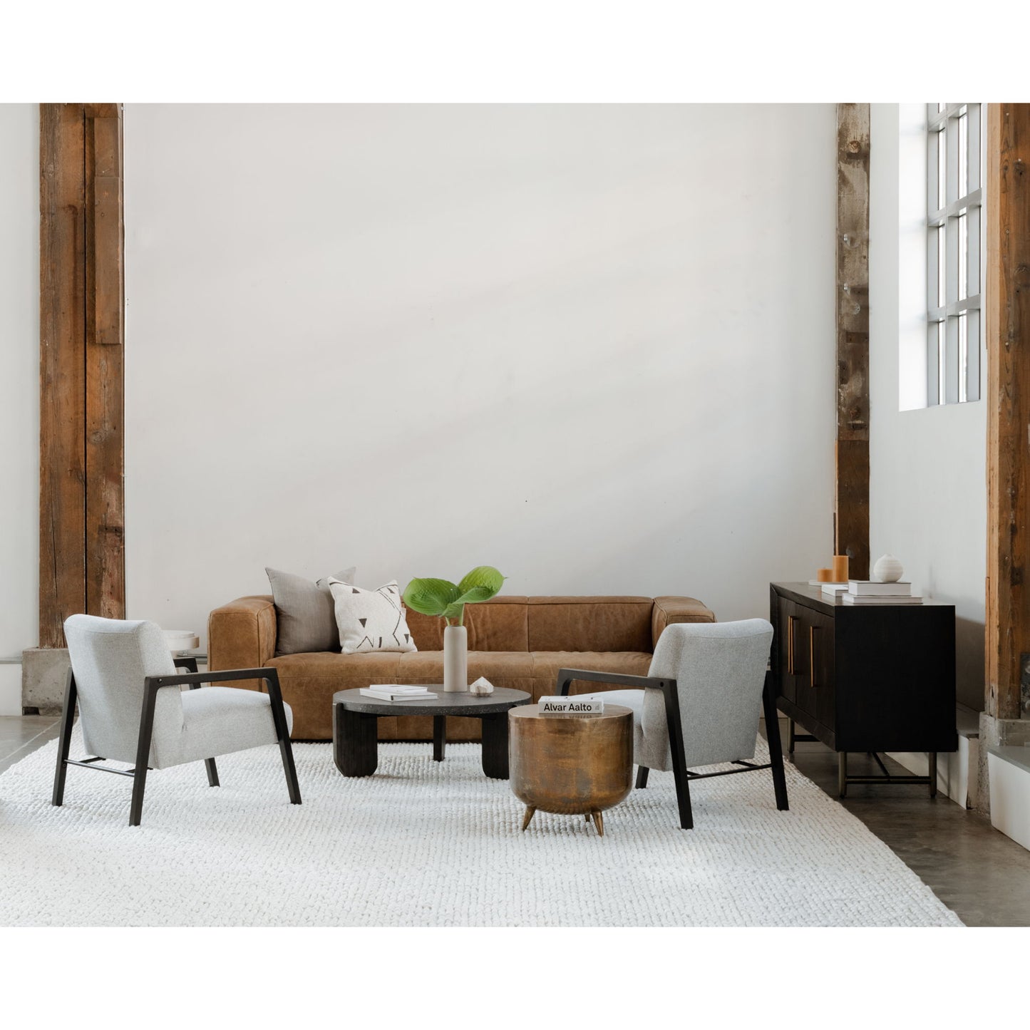 Kettel - Accent Table - Brass