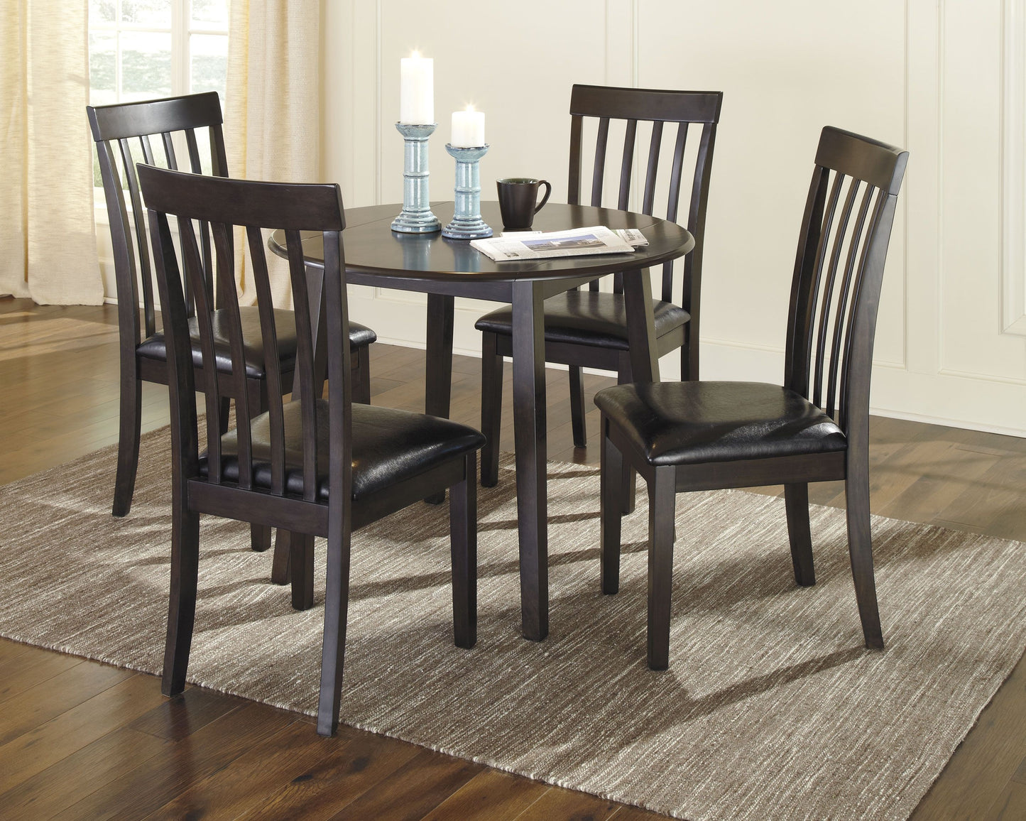 Hammis - Dark Brown - Dining Uph Side Chair